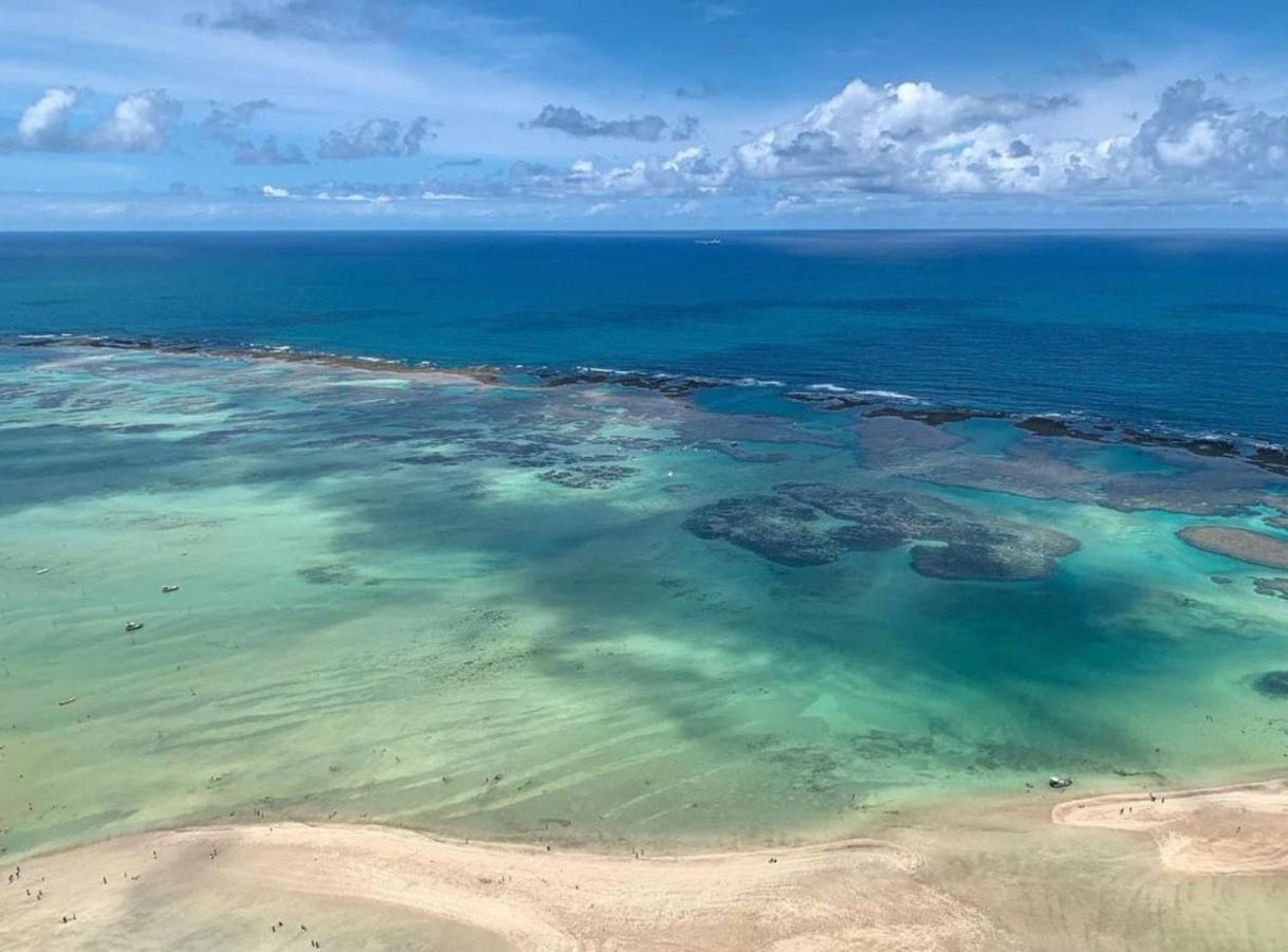 Flat De 2 Quartos, Com Piscina, Proximo A Maragogi Sao Jose da Coroa Grande Luaran gambar